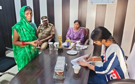मिशन शक्ति 6.0: हरदोई में छात्रा शिवी मिश्रा बनीं एक दिन की थाना प्रभारी, फरियादियों की समस्याएं सुनकर किया निस्तारण