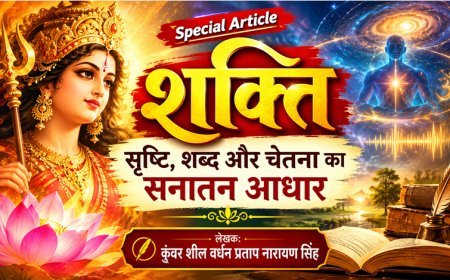 Special Article: शक्ति: सृष्टि, शब्द और चेतना का सनातन आधार