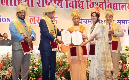 Lohia Law University: यूपी में ‘रूल ऑफ माफिया’ मिटाकर स्थापित किया ‘रूल ऑफ लॉ’: सीएम योगी