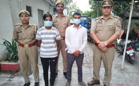 हरदोई में घरेलू सहायिका ने साथी संग मिलकर की थी लाखों की चोरी, पुलिस ने जेवरात और नकदी सहित दोनों को दबोचा