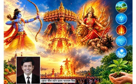 Special Article: पंच तत्वों पर विजय का पर्व है विजयादशमी