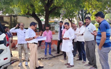 हरदोई में मतदाता सूची पुनरीक्षण अभियान तेज, एसडीएम सदर ने कई मतदान केंद्रों का किया स्थलीय निरीक्षण