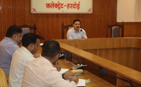 हरदोई में मुख्यमंत्री युवा उद्यमी योजना की समीक्षा: लोन खारिज करने पर बैंकों को फटकार, आरबीआई को जाएगा पत्र