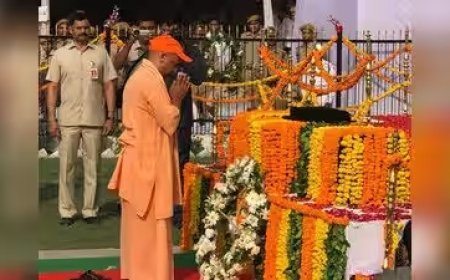 पुलिस स्मृति दिवस पर सीएम योगी ने दी शहीदों को श्रद्धांजलि, परिजनों से मिलकर हर मदद का दिया भरोसा