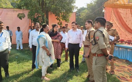 Hardoi News: हरदोई में शिक्षक-स्नातक निर्वाचन की तैयारियों का डीएम और एसपी ने लिया जायजा, अधिकारियों को दिए आवश्यक निर्देश
