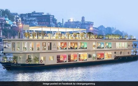 Ganga Vilas Cruise - यूरोपीय पर्यटकों को लेकर पटना पहुंचा गंगा विलास, वाराणसी के लिए होगा रवाना