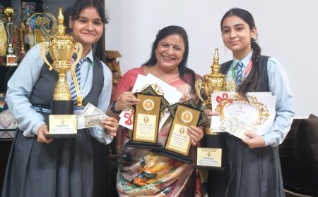 बिजनौर में अंतरविद्यालयीय वाद-विवाद प्रतियोगिता में द दून वैली देवबंद की छात्राओं ने जीता रनर-अप खिताब