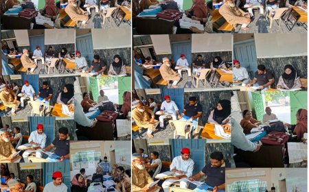 सहारनपुर में सपा का वोट बनाओ अभियान: पार्षद फहद सलीम ने BLO से मिलकर भरवाए फॉर्म 6