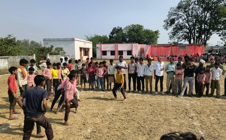Hardoi News: हरियावां में बाल क्रीड़ा रैली का भव्य आयोजन, जरेली-पेंग और बखरिया के बच्चों ने मारी बाजी!