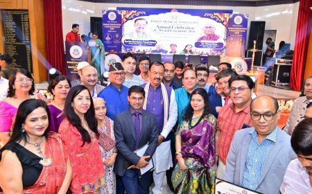 आईएमए लखनऊ वार्षिक समारोह: उप मुख्यमंत्री केशव प्रसाद मौर्य ने 90 चिकित्सकों को किया सम्मानित, सेवा भाव की सराहना
