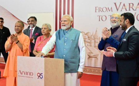 वाराणसी को मिली गारमेंट फैक्ट्री की सौगात- पीएम मोदी ने अरविंद मिल्स प्लांट का किया लोकार्पण, 1000 महिलाओं को रोजगार