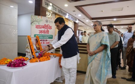 महर्षि वाल्मीकि ने श्रीराम को पुरुष से पुरुषोत्तम बनाया: जयंती समारोह में बोले नगर विकास मंत्री ए.के. शर्मा