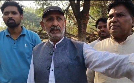 सहारनपुर में कब्रिस्तान के पेड़ों पर विवाद गहराया: राव दाऊद ने खलील सलमानी के आरोपों को नकारा, जांच की मांग