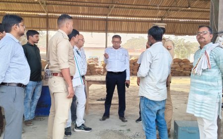 हरदोई मंडी में एसडीएम सदर का औचक छापा: धान खरीद केंद्रों पर मचा हड़कंप, लापरवाही पर सख्त कार्रवाई की चेतावनी