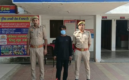 सहारनपुर में शातिर चोर गिरफ्तार, कोतवाली नगर पुलिस ने बरामद किया चोरी का बैटरा, भेजा जेल