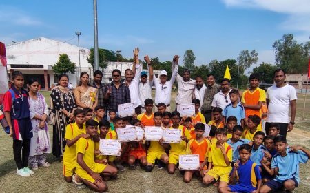 Hardoi Sports Meet - जनपदीय बेसिक बाल क्रीड़ा प्रतियोगिता संपन्न, कछौना और कोथावां की टीमों ने कबड्डी में मारी बाजी