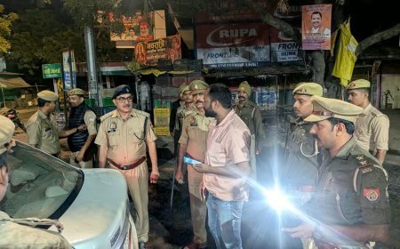 Ballia News: बलिया में DGP के आदेश पर रात भर चला सघन चेकिंग अभियान, एसपी ने खुद संभाला मोर्चा