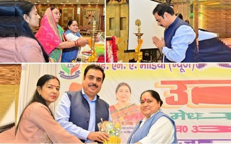 Hardoi News: हरदोई में ‘उत्कर्ष-2026’ के मंच पर एआई जागरूकता कार्यशाला, डॉ. निमिष कपूर ने पत्रकारों और विद्यार्थियों को बताए तकनीक के गुर