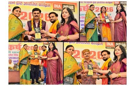 Hardoi News: हरदोई के ‘उत्कर्ष-2026’ में कवियों ने बांधा समां, हास्य-व्यंग्य और राष्ट्रचेतना की रचनाओं पर गूंजती रहीं तालियां