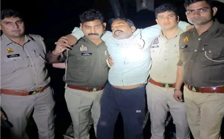 मेरठ में 25 हजार का इनामी गौ-तस्कर सोनू पंडित गिरफ्तार: किठौर पुलिस ने की घेराबंदी, जीवित गाय बरामद