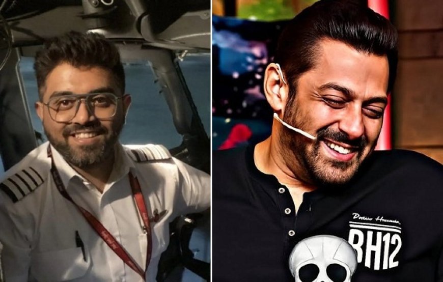 Salman Khan on Pilot Smit Machchar: सलमान खान ने भारतीय पायलट स्मित मच्छार के साहस को सराहा, मिलने की इच्छा जताई