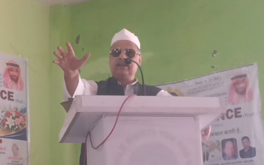 Sambhal News:सम्भल में इकराम कुरैशी की हुंकार: मीट कारोबार की लड़ाई को सबकी लड़ाई बनाने का आह्वान