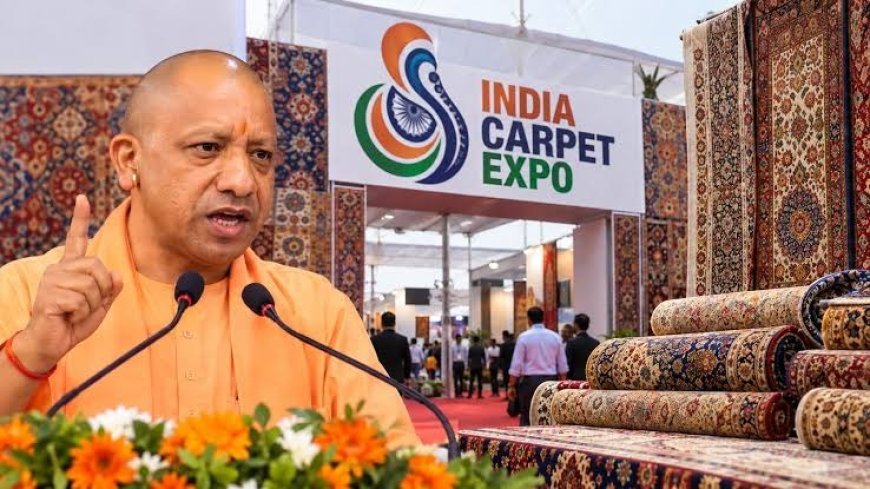 यूपी का निर्यात 10 साल में ढाई गुना उछलकर 2 लाख करोड़ के पार, वैश्विक स्तर पर चमका भदोही का कालीन उद्योग