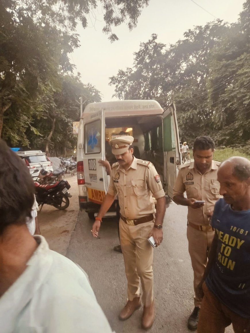 नैमिषारण्य में दो बाइकों की भीषण टक्कर: एक व्यक्ति की मौत, दूसरा गंभीर रूप से घायल; चालक फरार