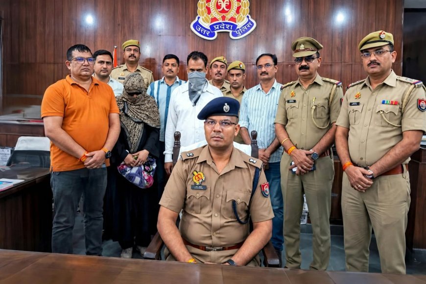 सहारनपुर में 2 करोड़ की स्मैक के साथ दो तस्कर गिरफ्तार, हिस्ट्रीशीटर और महिला साथी से लग्जरी कार जब्त