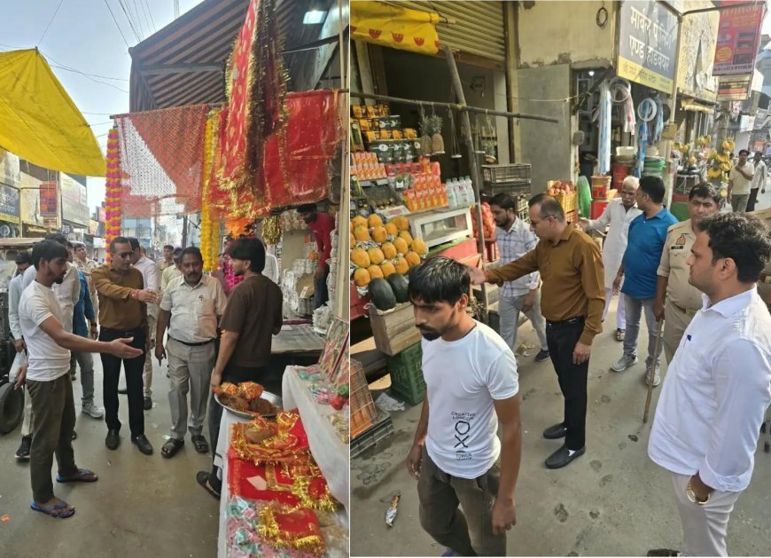 देवबंद में त्योहारों से पहले गरजा प्रशासन का बुलडोजर: बाजारों से हटा अतिक्रमण, सामान जब्त कर दुकानदारों को सख्त चेतावनी