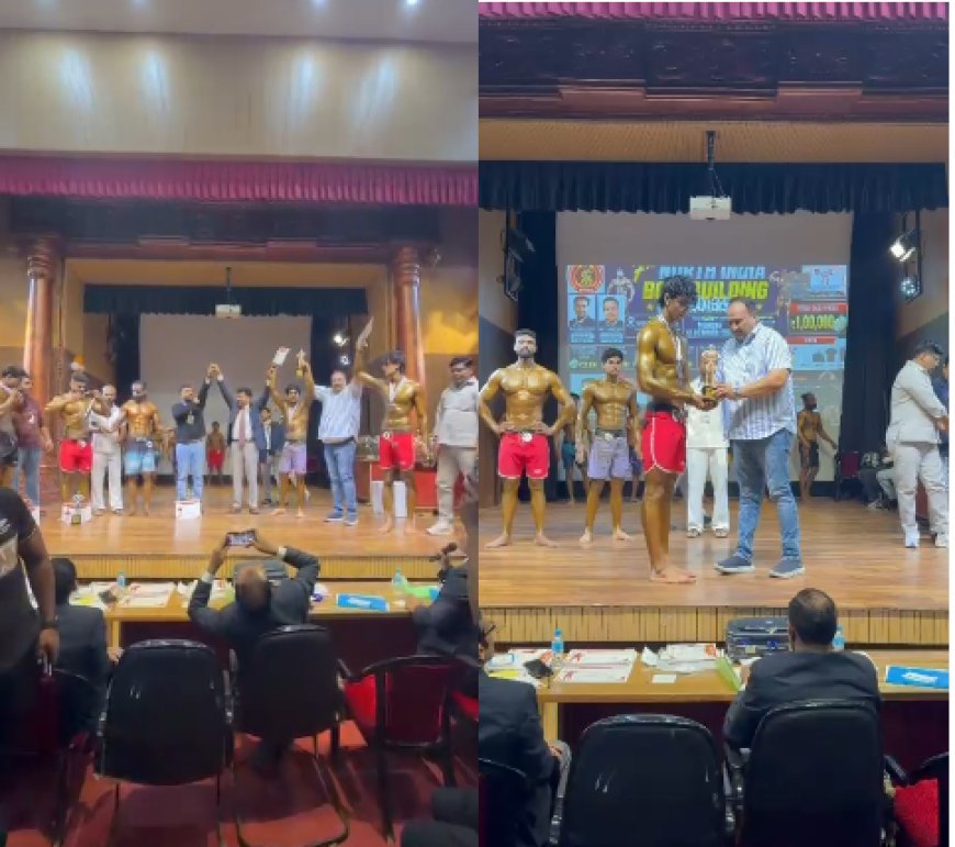 Nitin Gupta UP Bodybuilding Association: देवबंद के नितिन गुप्ता बने यूपी बॉडीबिल्डिंग एसोसिएशन के उपाध्यक्ष, देहरादून में हुए सम्मानित