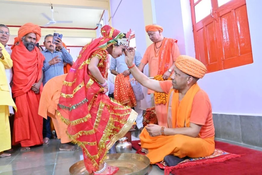 गोरखनाथ मंदिर में महानवमी पर कन्या पूजन करेंगे योगी आदित्यनाथ, विजयादशमी पर निकलेगी भव्य शोभायात्रा