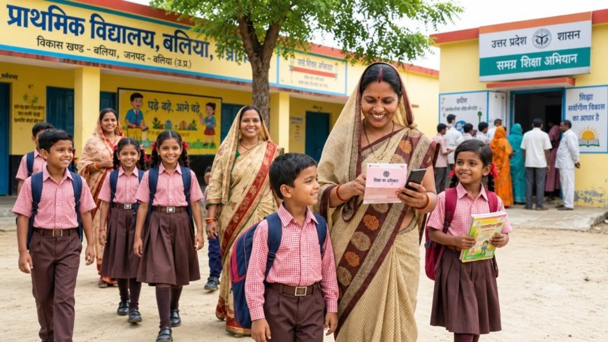 यूपी में बेसिक शिक्षा का हुआ कायाकल्प, कंपोजिट स्कूलों में शिक्षकों की संख्या 1.85 लाख के पार