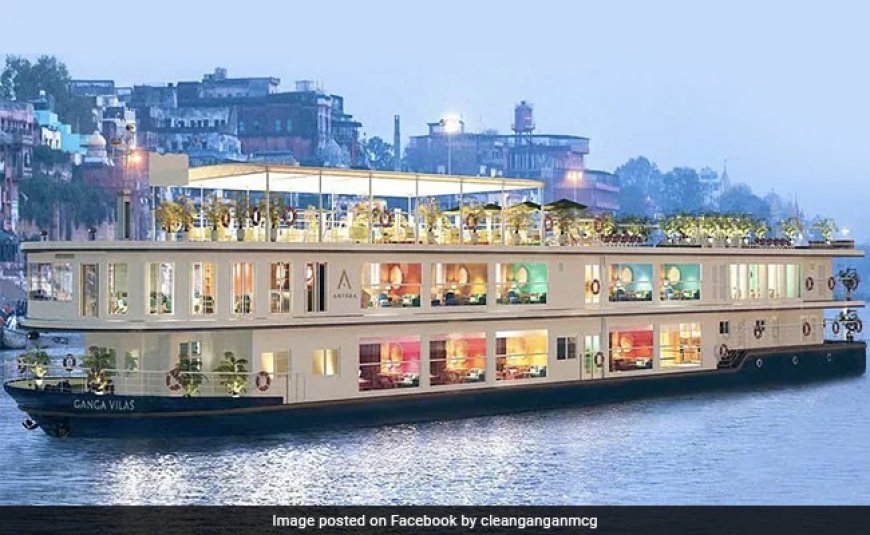 Ganga Vilas Cruise - यूरोपीय पर्यटकों को लेकर पटना पहुंचा गंगा विलास, वाराणसी के लिए होगा रवाना