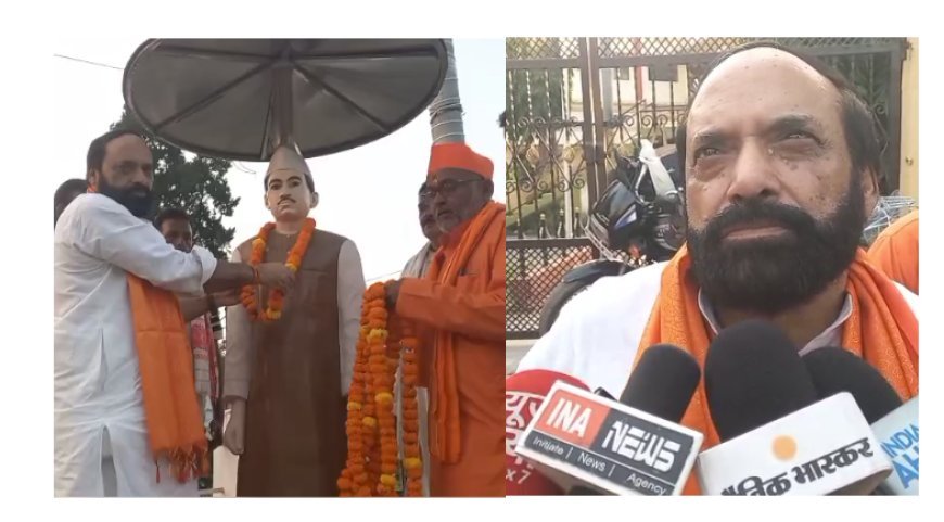बलिया में आरएसएस के स्थापना दिवस पर भव्य पथ संचलन, अनुशासन और राष्ट्रसेवा का दिया संदेश