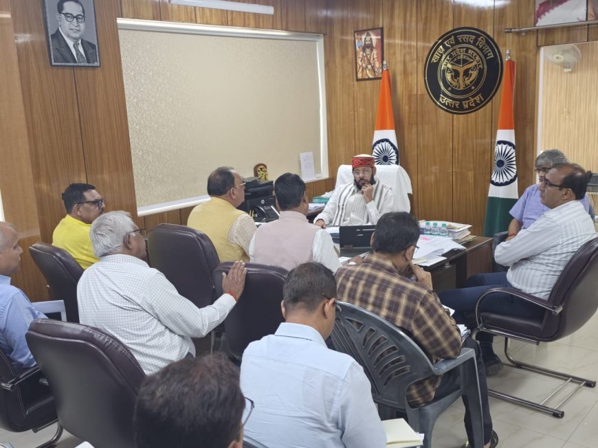 यूपी में धान क्रय केंद्रों पर किसानों को न हो परेशानी, कोटेदारों का दीवाली से पूर्व हो भुगतान: मनोज कुमार पाण्डेय