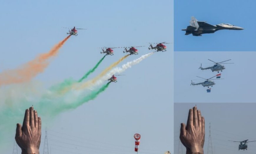 काशी में 'विंग्स ओवर गंगा' एयर शो का दूसरा दिन आज, नमो घाट पर राफेल और सुखोई दिखाएंगे पराक्रम