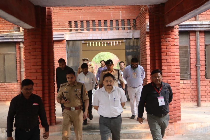 हरदोई में पीईटी परीक्षा- डीएम और एसपी ने परखी सुरक्षा, दोनों पालियों में छूटी परीक्षा