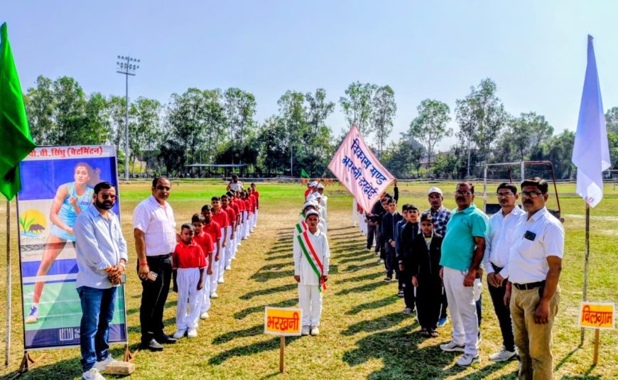 हरदोई में बेसिक बाल क्रीड़ा प्रतियोगिता, दौड़ में हरपालपुर के सुशील व प्रांशी अव्वल, सनफरा के बच्चों की पीटी ने बांधा समां