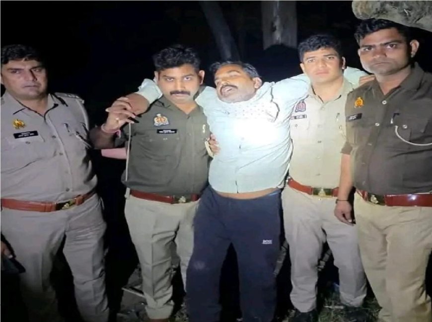 मेरठ में 25 हजार का इनामी गौ-तस्कर सोनू पंडित गिरफ्तार: किठौर पुलिस ने की घेराबंदी, जीवित गाय बरामद