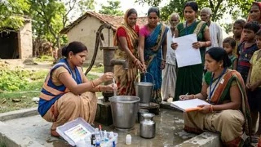 ग्रामीण जल गुणवत्ता जांच में देश में दूसरे नंबर पर यूपी: 4.85 लाख महिलाओं को मिला रोजगार, कर्नाटक शीर्ष पर