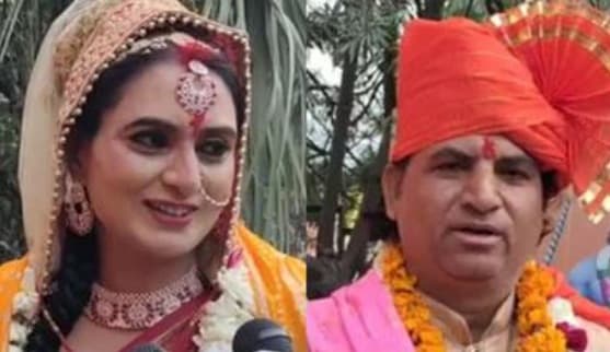 Resolution for the construction of Ram temple - Rajasthani couple got married after the resolution was fulfilled after 33 years.