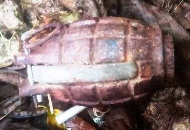 Sitapur News Hand grenade found in Misrikh area, created panic.